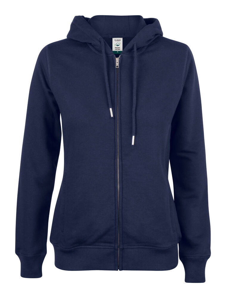 Premium Oc Hoody Full Zip Women Dark Navy