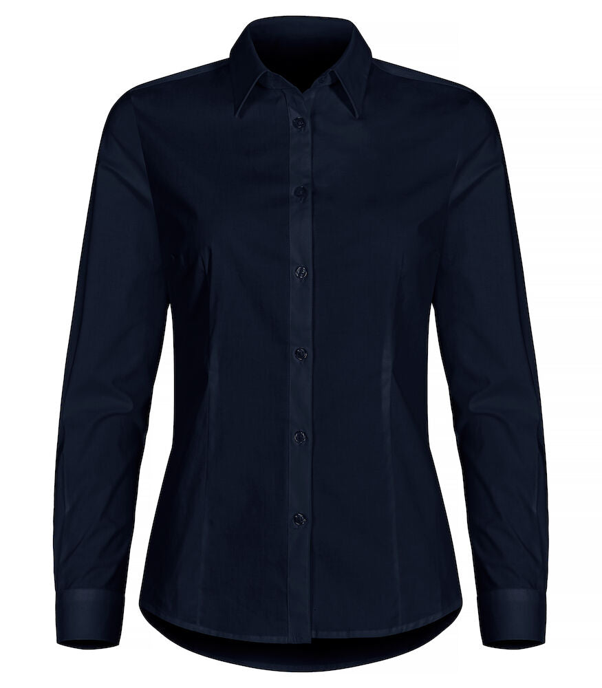 Stretch Shirt Women Dark Navy 027961