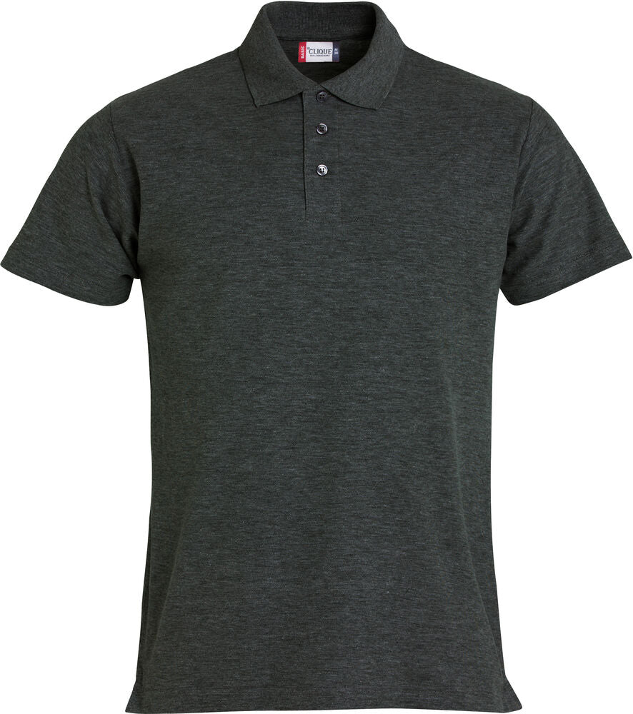 Basic Polo Anthracite Melange