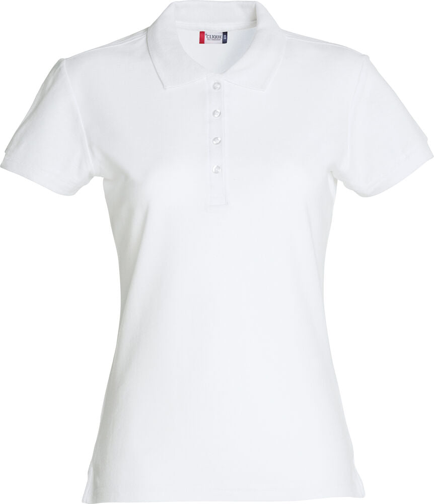 Basic Polo Women White