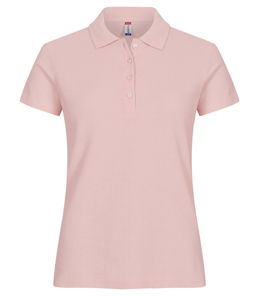 Basic Polo Women Candy Pink