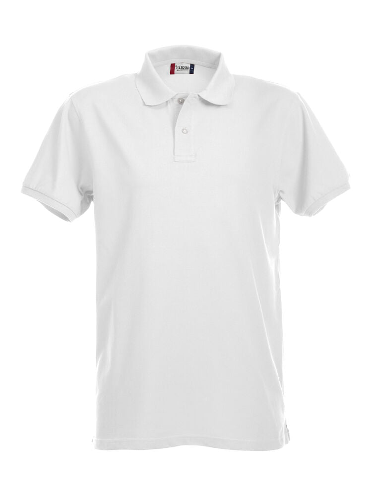Stretch Premium Polo White