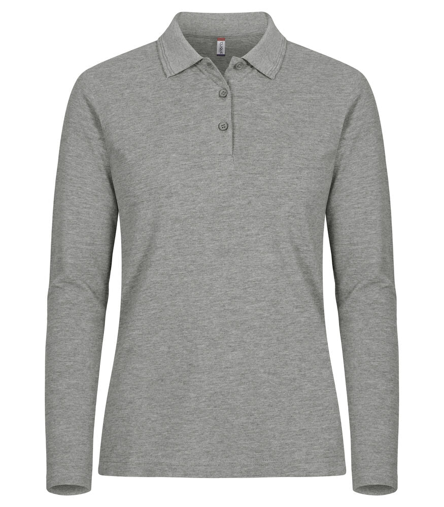 Manhattan L/S Women Grey Mélange