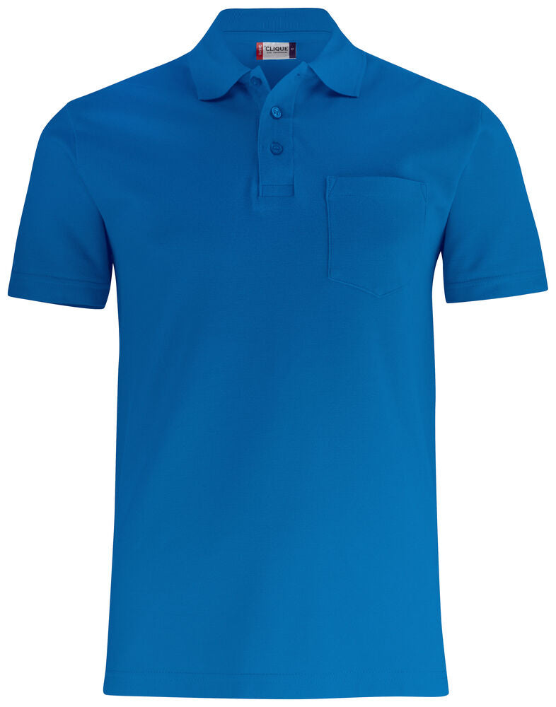 Basic Polo Pocket Royal Blue