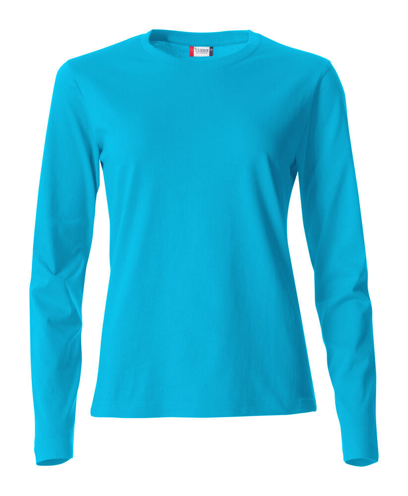 Basic-T L/S Women Turquoise