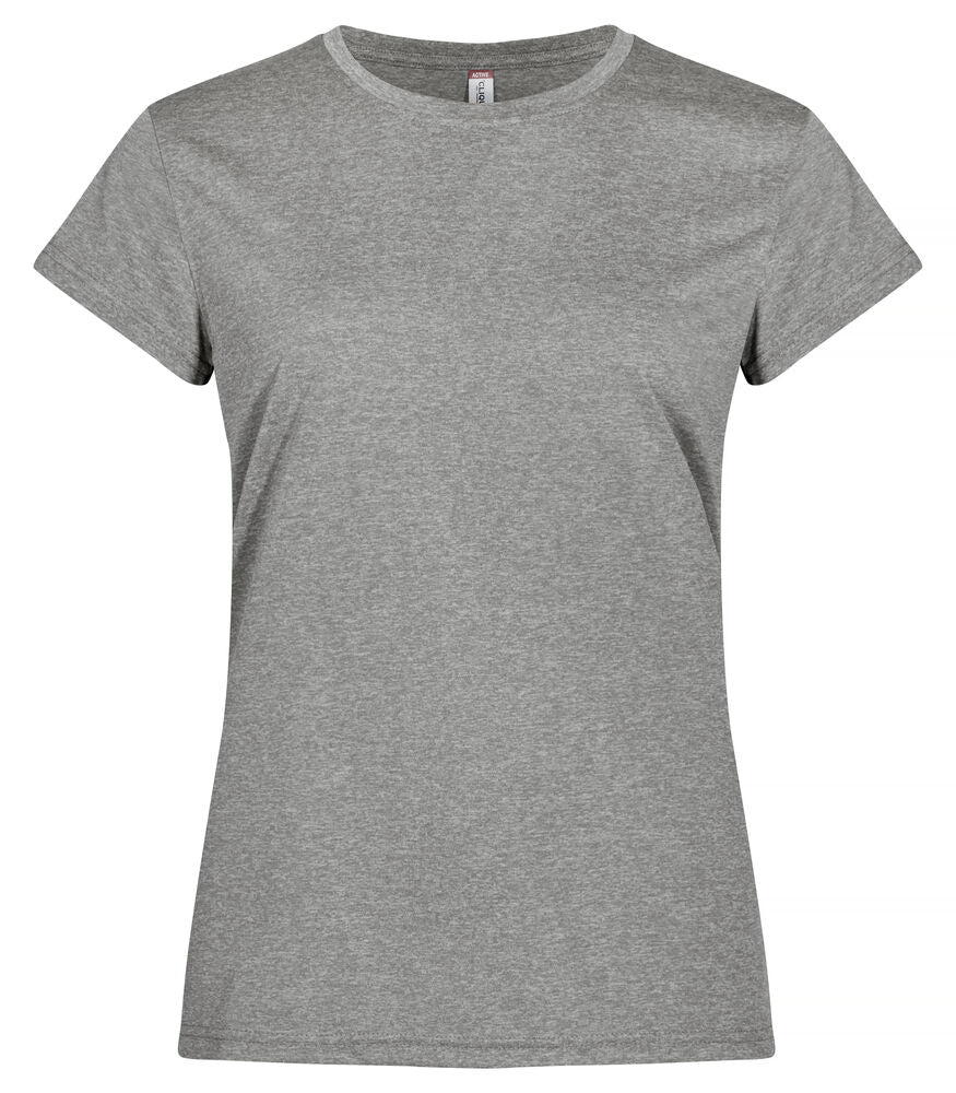 Basic Active-T Women Grey Melange