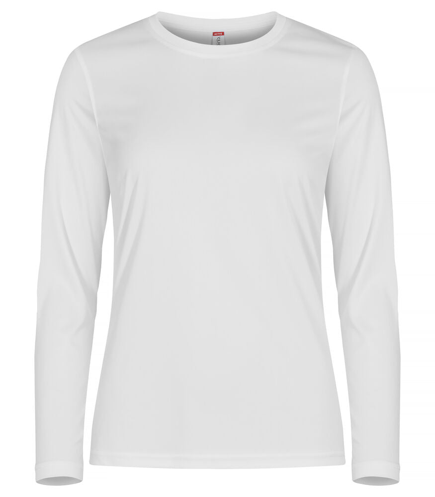 Basic Active-T L/S Women White