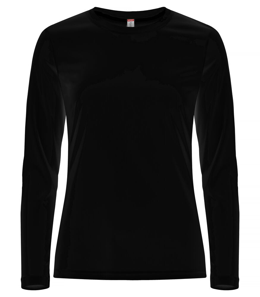 Basic Active-T L/S Women Black