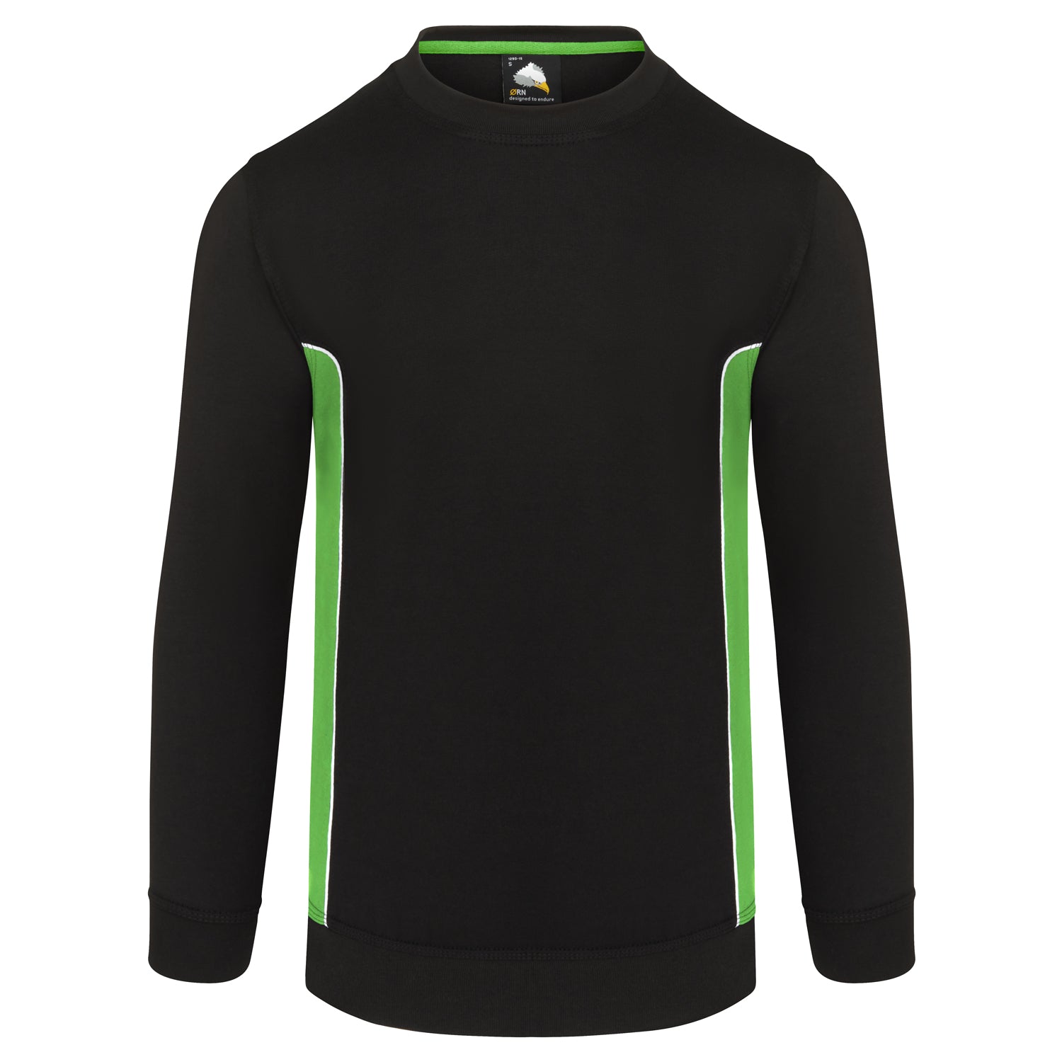 Silverswift Sweatshirt - Black - Lime