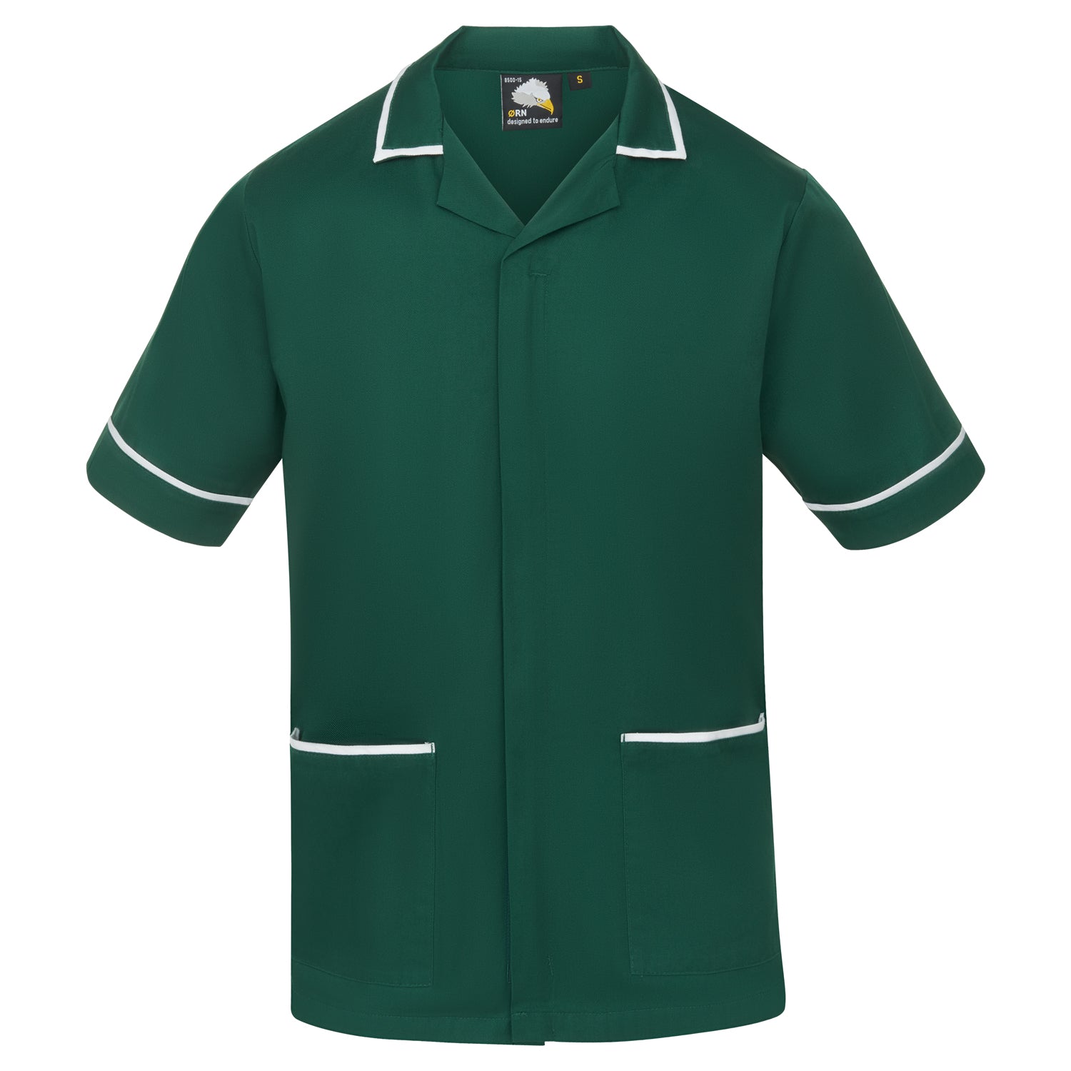 Darwin Male Tunic - Bottle - White