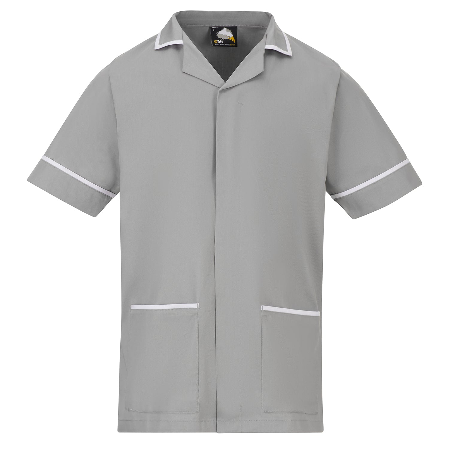 Darwin Male Tunic - Grey - White