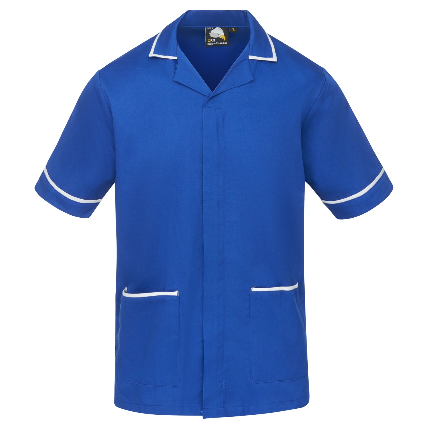 Darwin Male Tunic - Royal - White