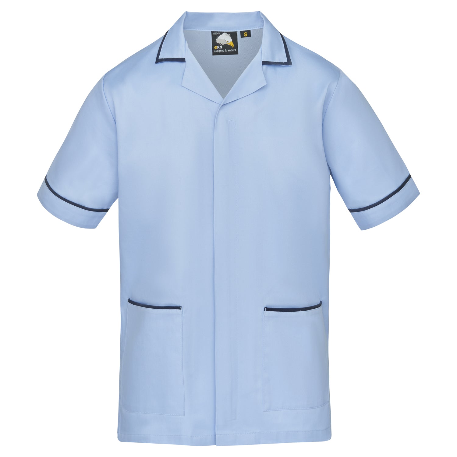 Darwin Male Tunic - Sky - Navy