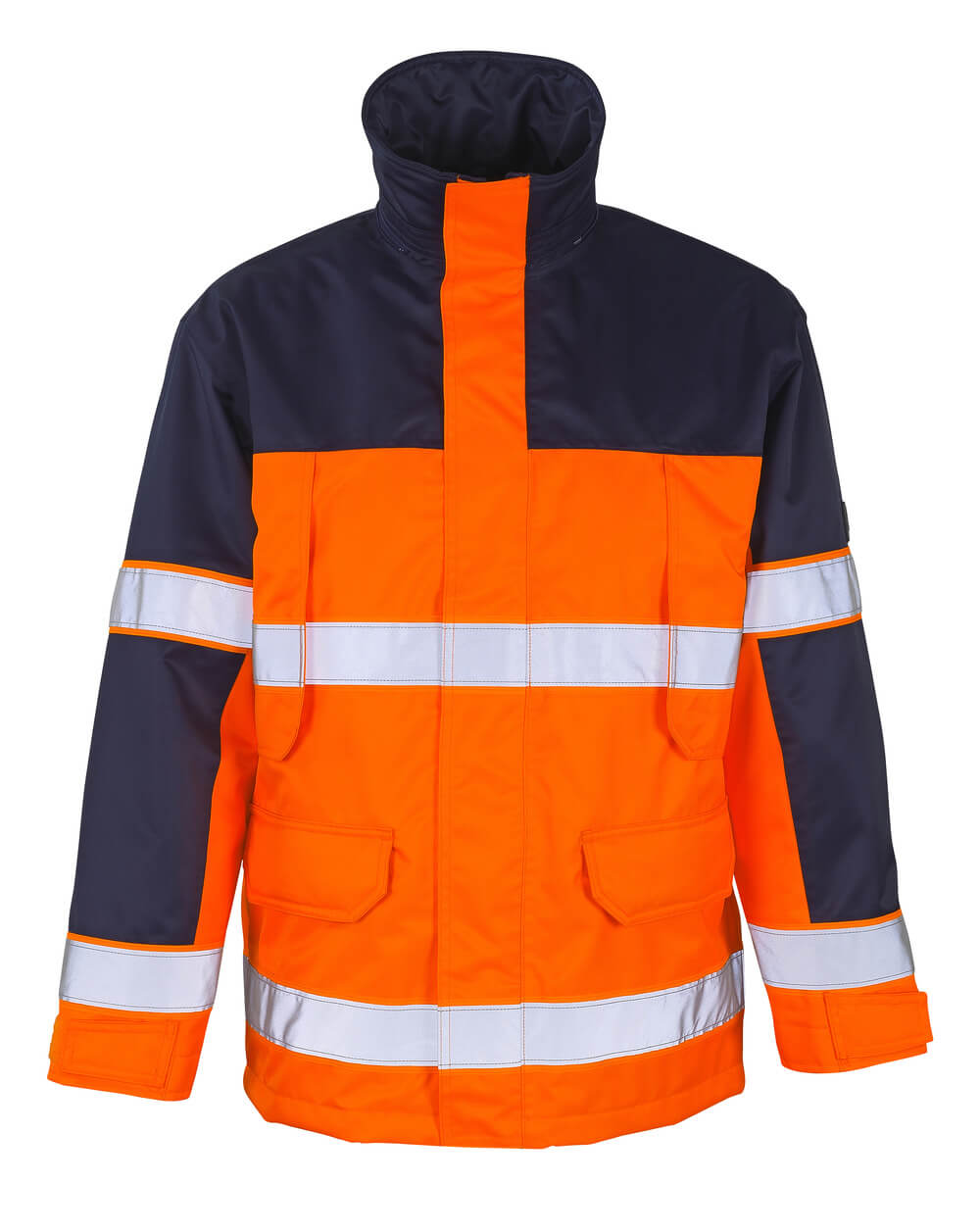 Mascot SAFE IMAGE Savona Parka Jacket 00930 hi-vis orange/navy