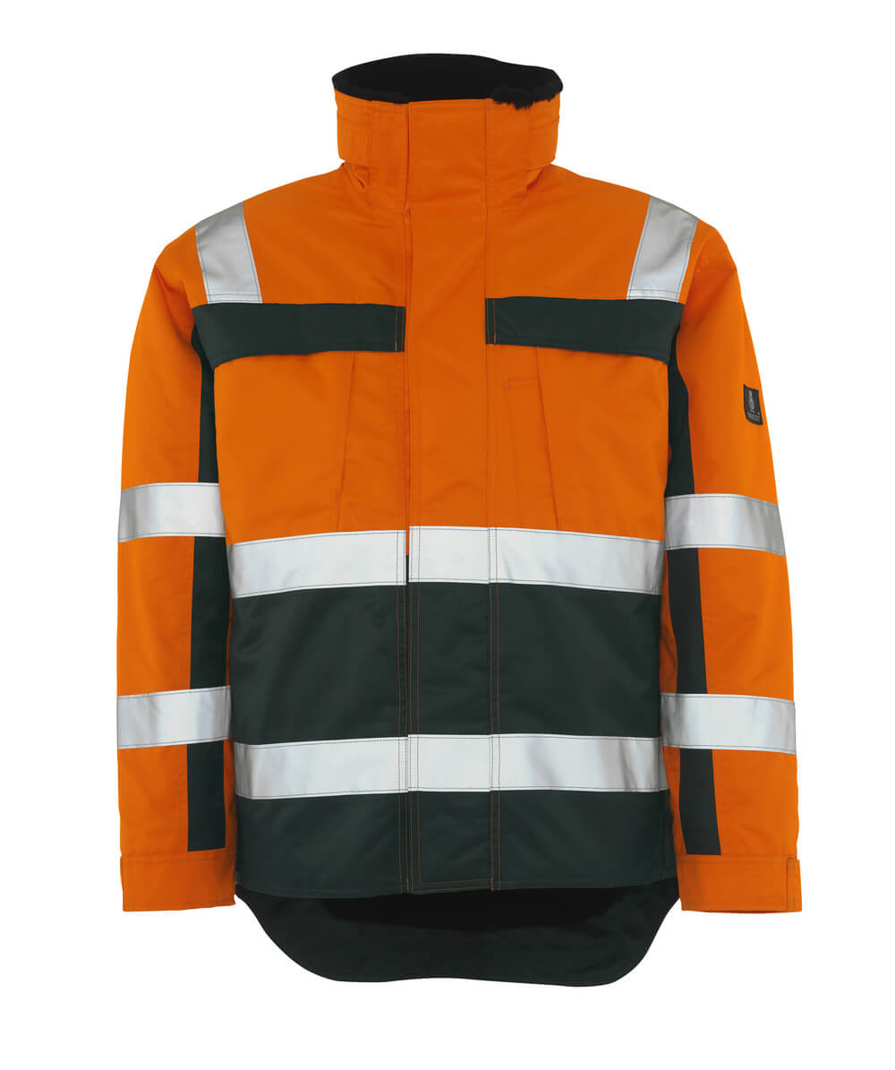 Mascot SAFE COMPETE Teresina Winter Jacket 07223 hi-vis orange/green