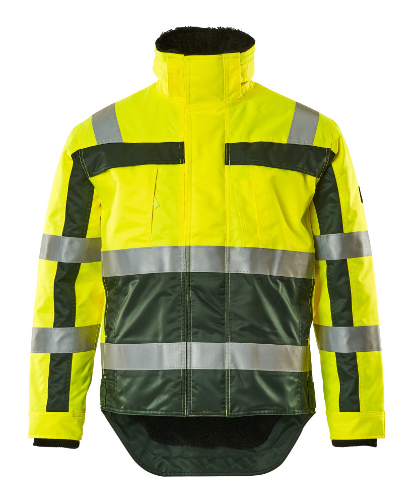 Mascot SAFE COMPETE Teresina Winter Jacket 07223 hi-vis yellow/green