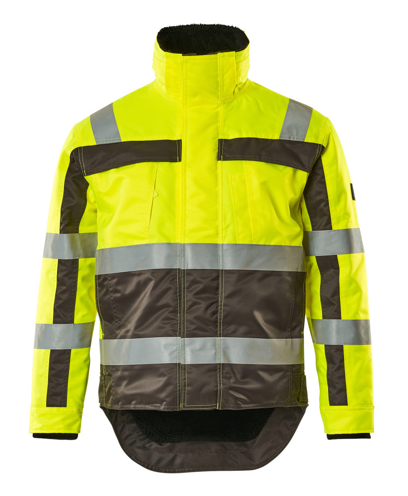 Mascot SAFE COMPETE Teresina Winter Jacket 07223 hi-vis yellow/anthracite