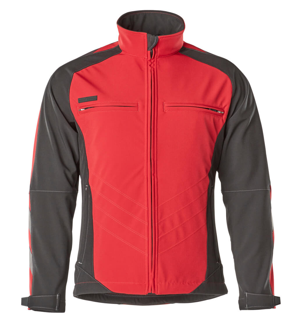 Mascot UNIQUE Dresden Softshell Jacket 12002 red/black