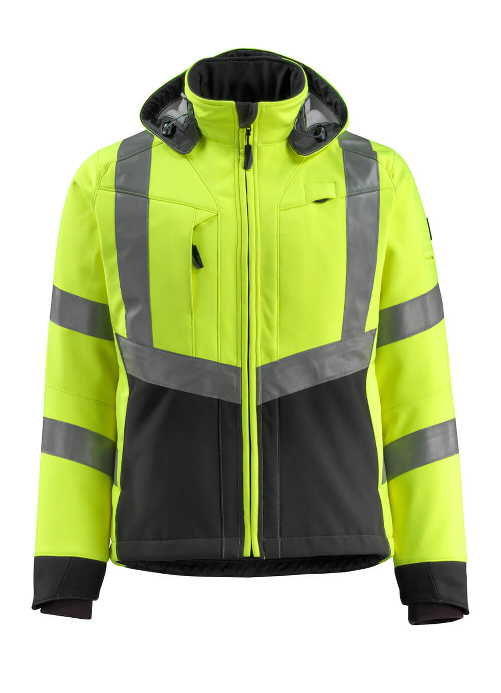 Mascot SAFE SUPREME Blackpool Softshell Jacket 15502 hi-vis yellow/black