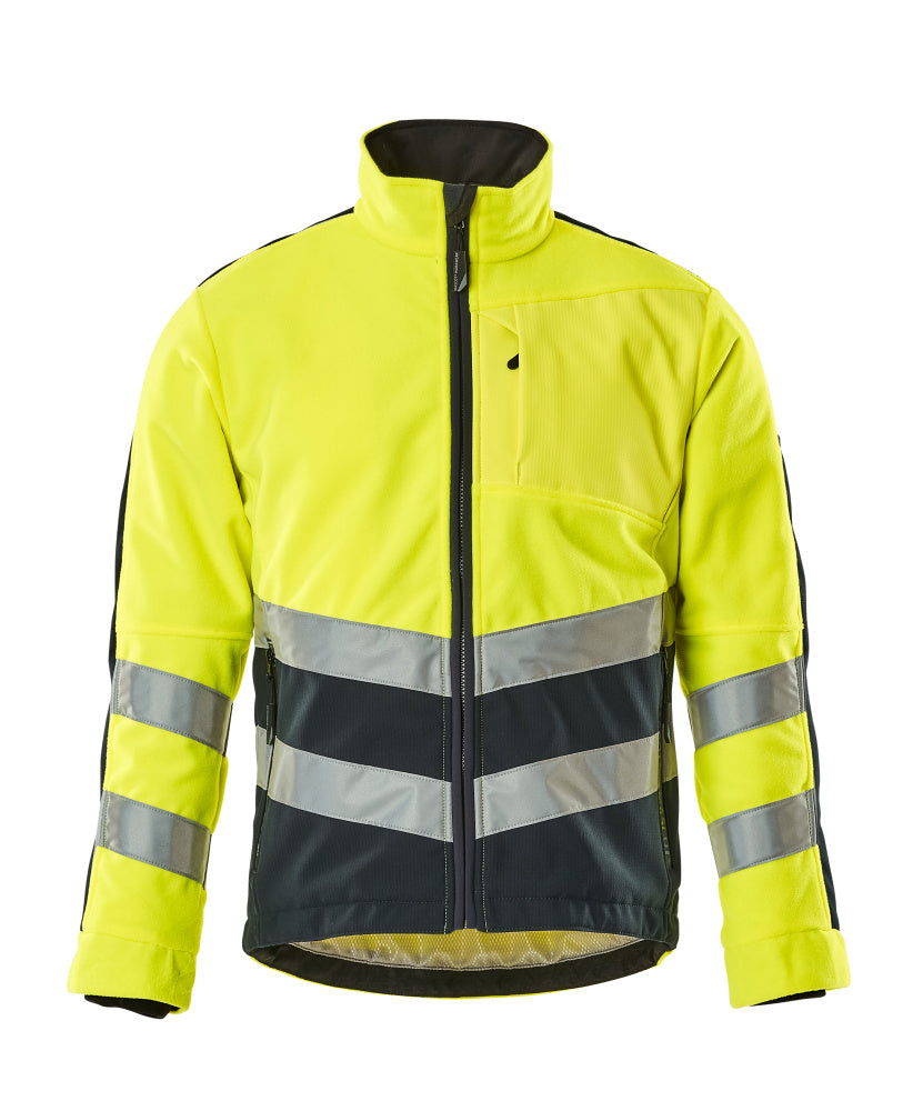 Mascot SAFE SUPREME Sheffield Fleece Jacket 15503 hi-vis yellow/dark navy