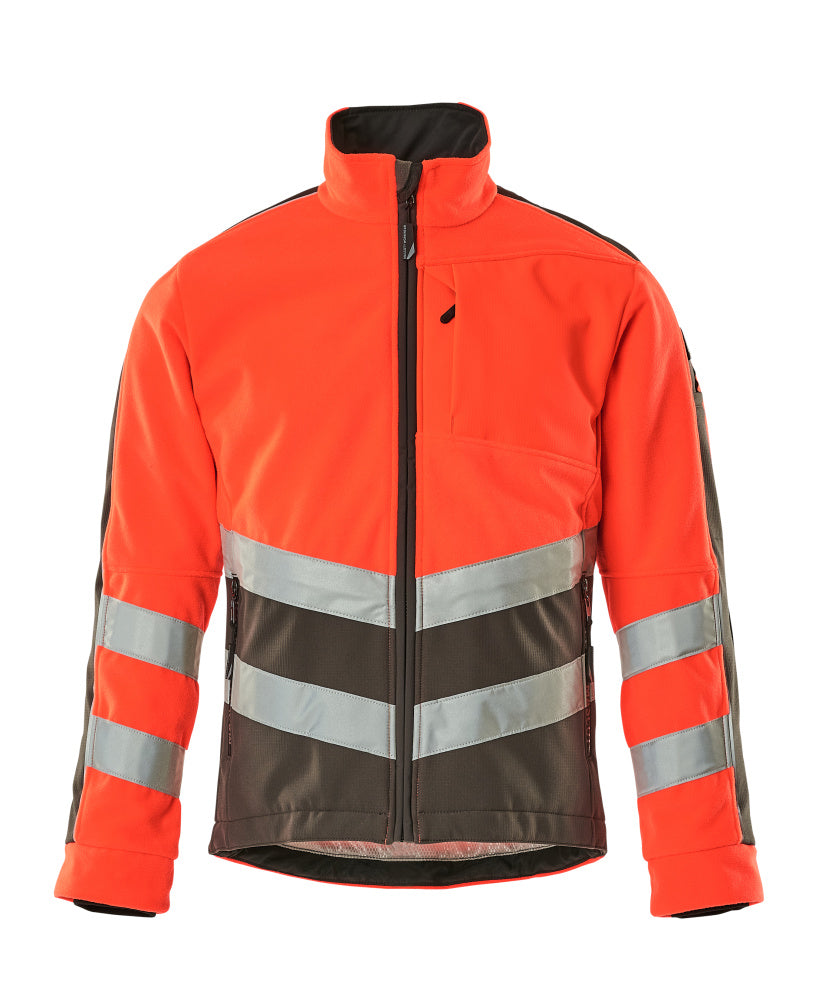 Mascot SAFE SUPREME Sheffield Fleece Jacket 15503 hi-vis red/dark anthracite
