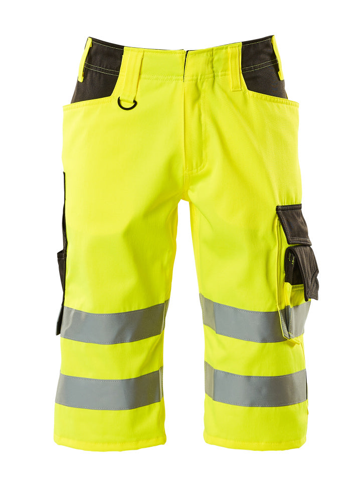 Mascot SAFE SUPREME Luton Shorts, long 15549 hi-vis yellow/dark anthracite