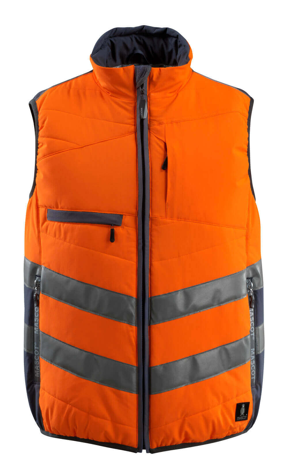 Mascot SAFE SUPREME Grimsby Winter Gilet 15565 hi-vis orange/dark navy