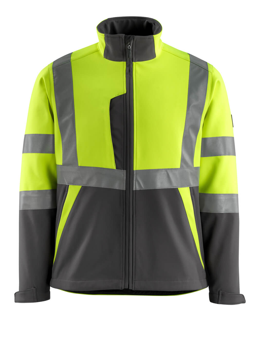 Mascot SAFE LIGHT Kiama Softshell Jacket 15902 hi-vis yellow/dark anthracite