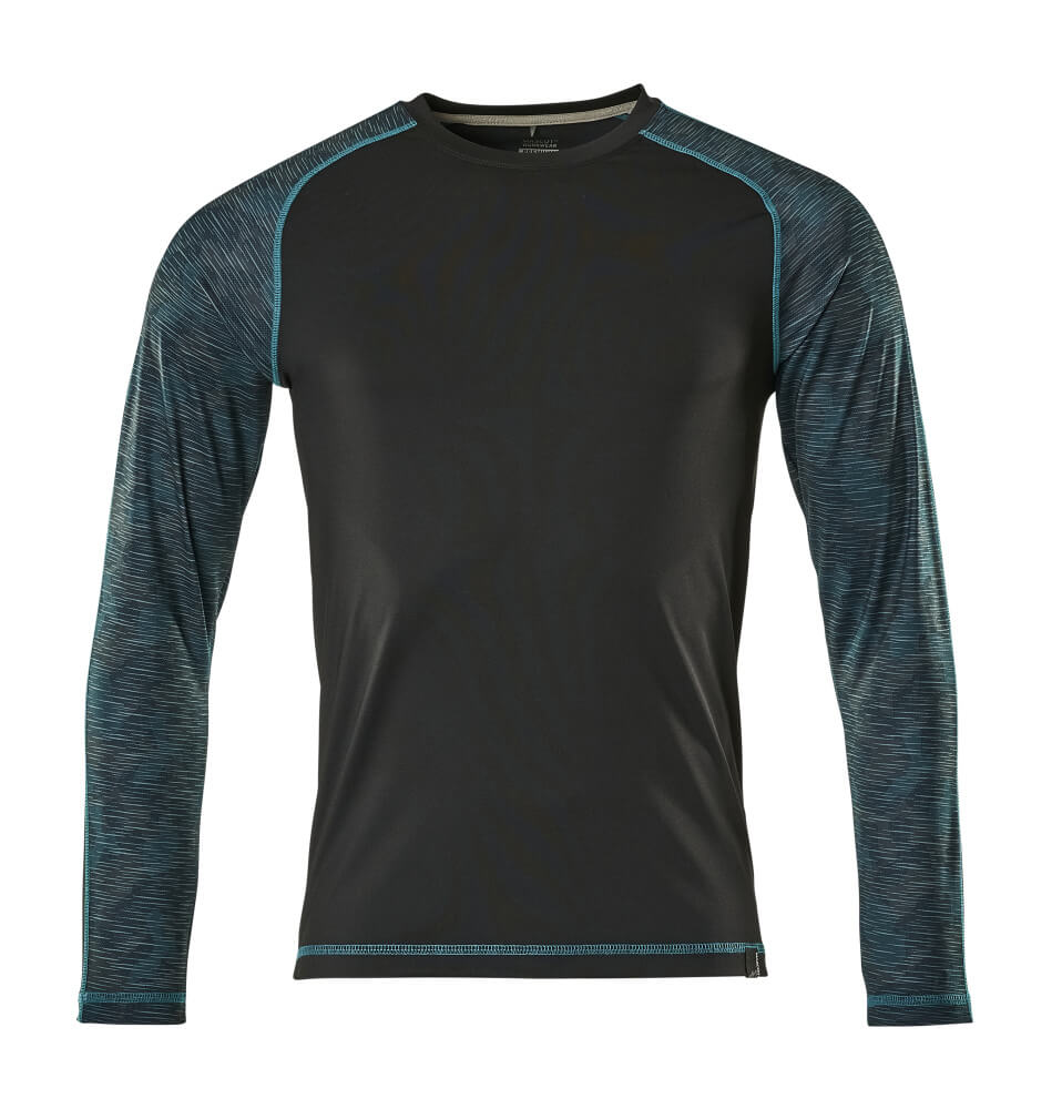 Mascot ADVANCED T-shirt, long-sleeved 17281 black