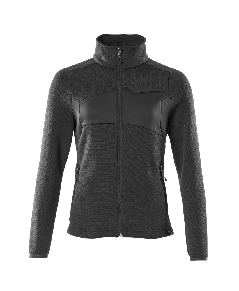 Mascot ACCELERATE Knitted Jumper with zipper 18155 black