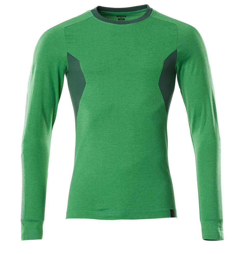 Mascot ACCELERATE T-shirt, long-sleeved 18381 grass green/green