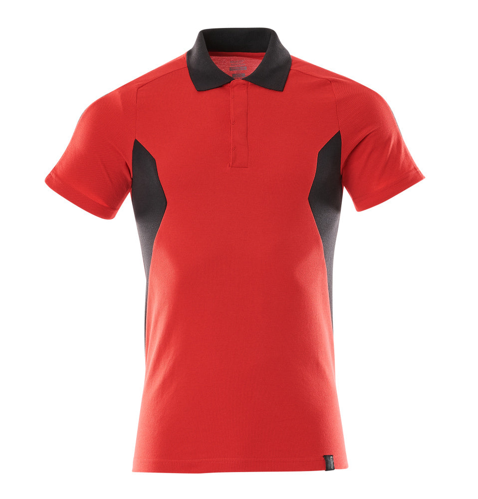 Mascot ACCELERATE Polo shirt 18383 traffic red/black