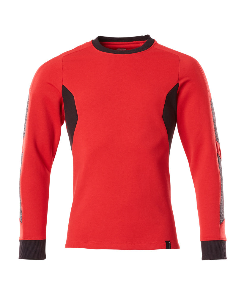 Mascot ACCELERATE Sweatshirt 18384 traffic red/black