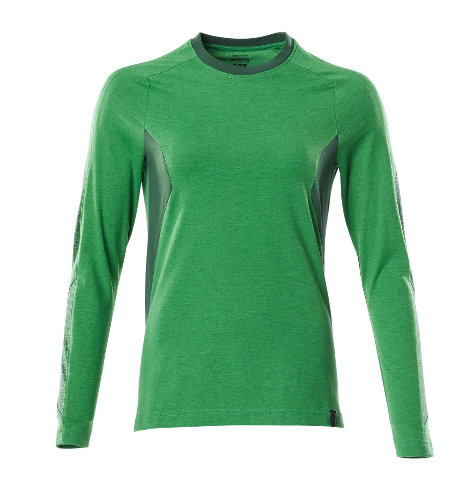 Mascot ACCELERATE T-shirt, long-sleeved 18391 grass green/green