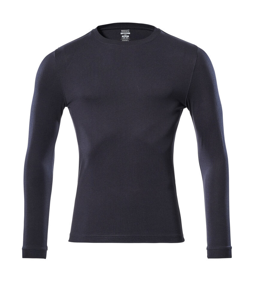 Mascot CROSSOVER T-shirt, long-sleeved 18581 dark navy