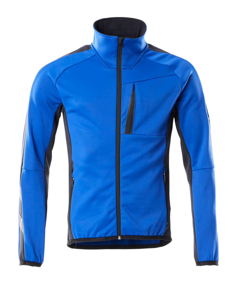 Mascot UNIQUE Fleece Jumper with zipper 18603 royal/dark navy