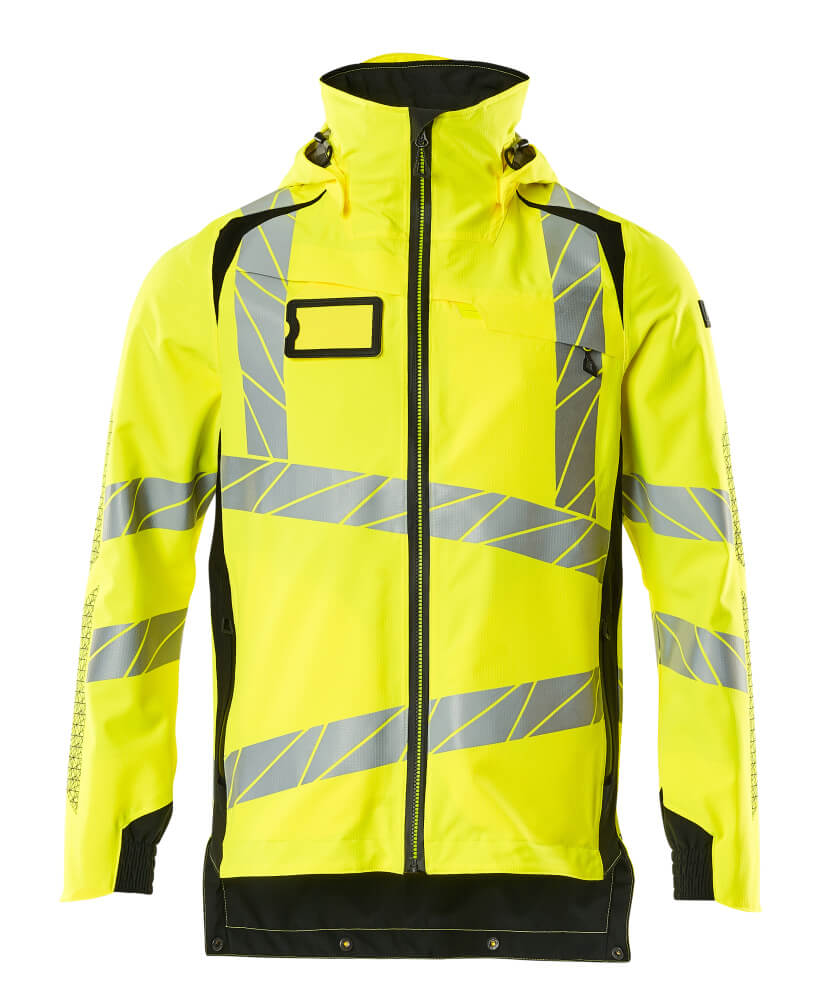 Mascot ACCELERATE SAFE Outer Shell Jacket 19001 hi-vis yellow/black
