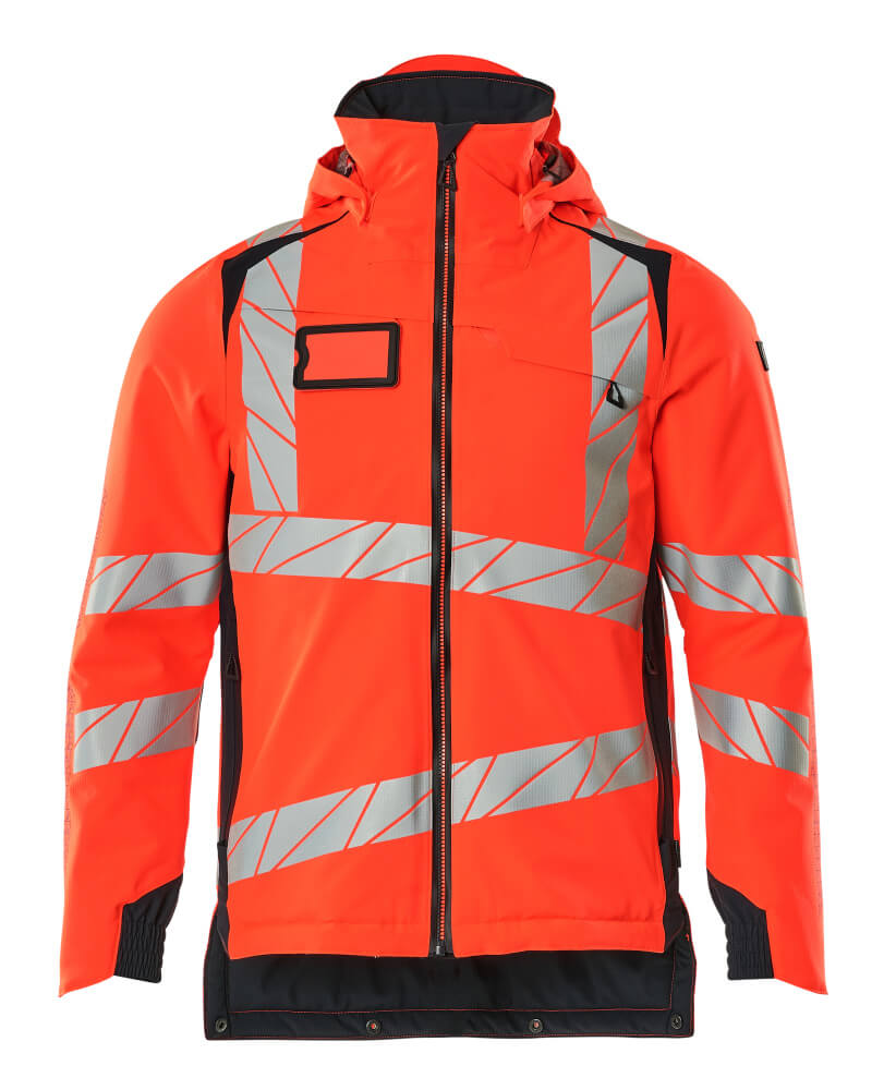 Mascot ACCELERATE SAFE Winter Jacket 19035 hi-vis red/dark navy