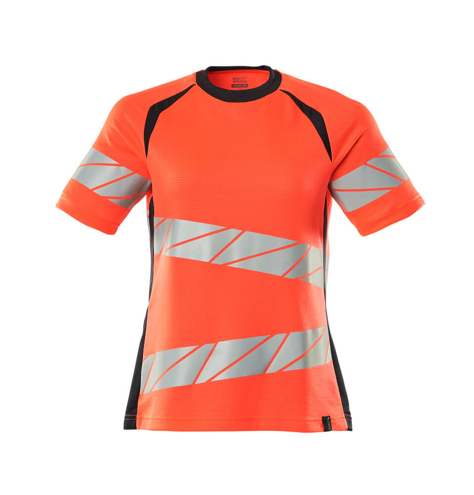 Mascot ACCELERATE SAFE T-shirt 19092 hi-vis red/dark navy