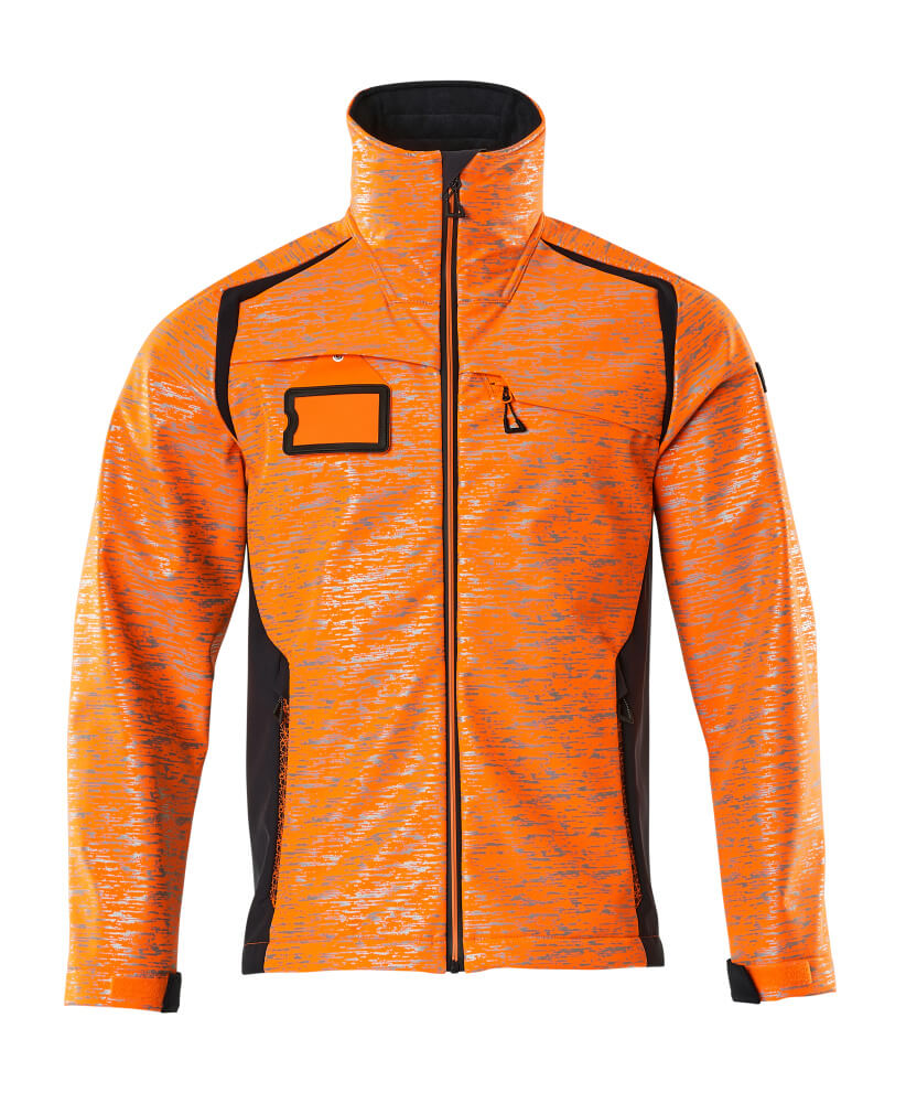 Mascot ACCELERATE SAFE Softshell Jacket 19202 hi-vis orange/dark navy