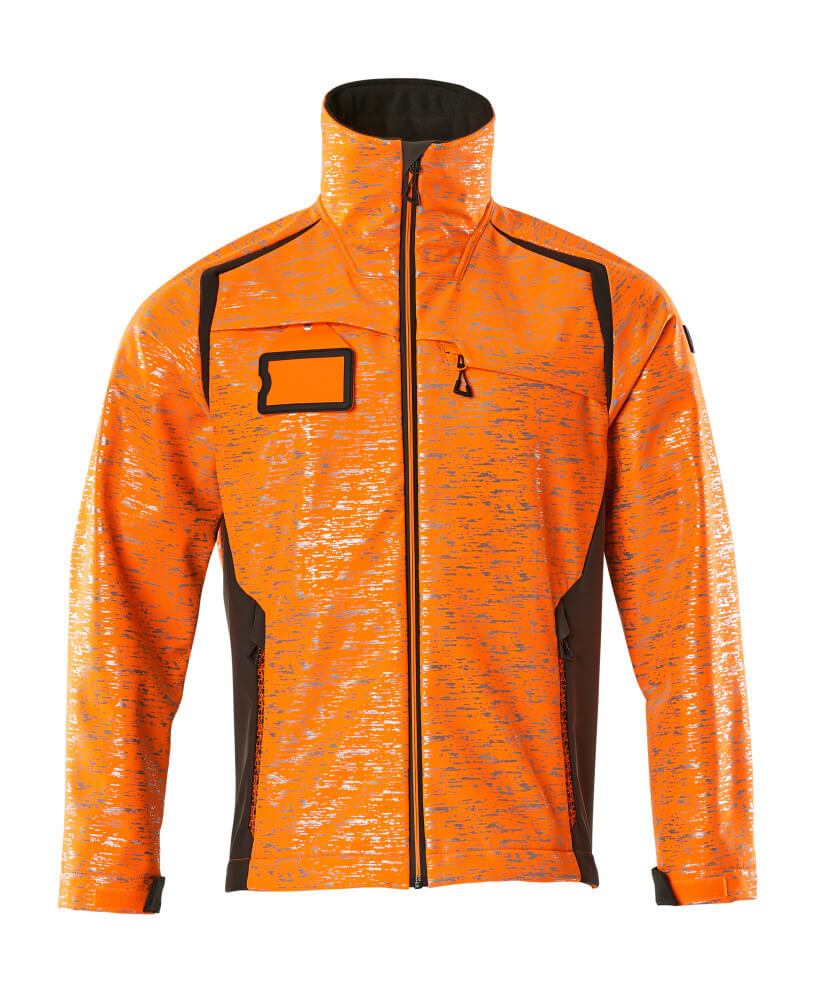 Mascot ACCELERATE SAFE Softshell Jacket 19202 hi-vis orange/dark anthracite