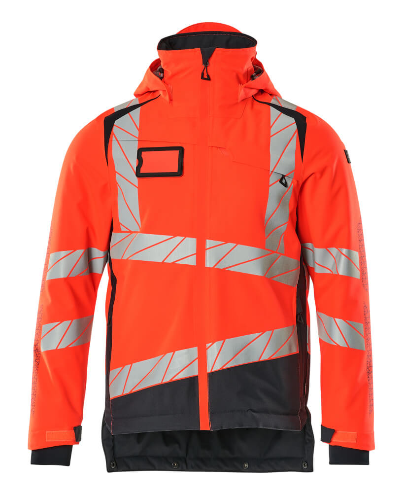 Mascot ACCELERATE SAFE Winter Jacket 19335 hi-vis red/dark navy