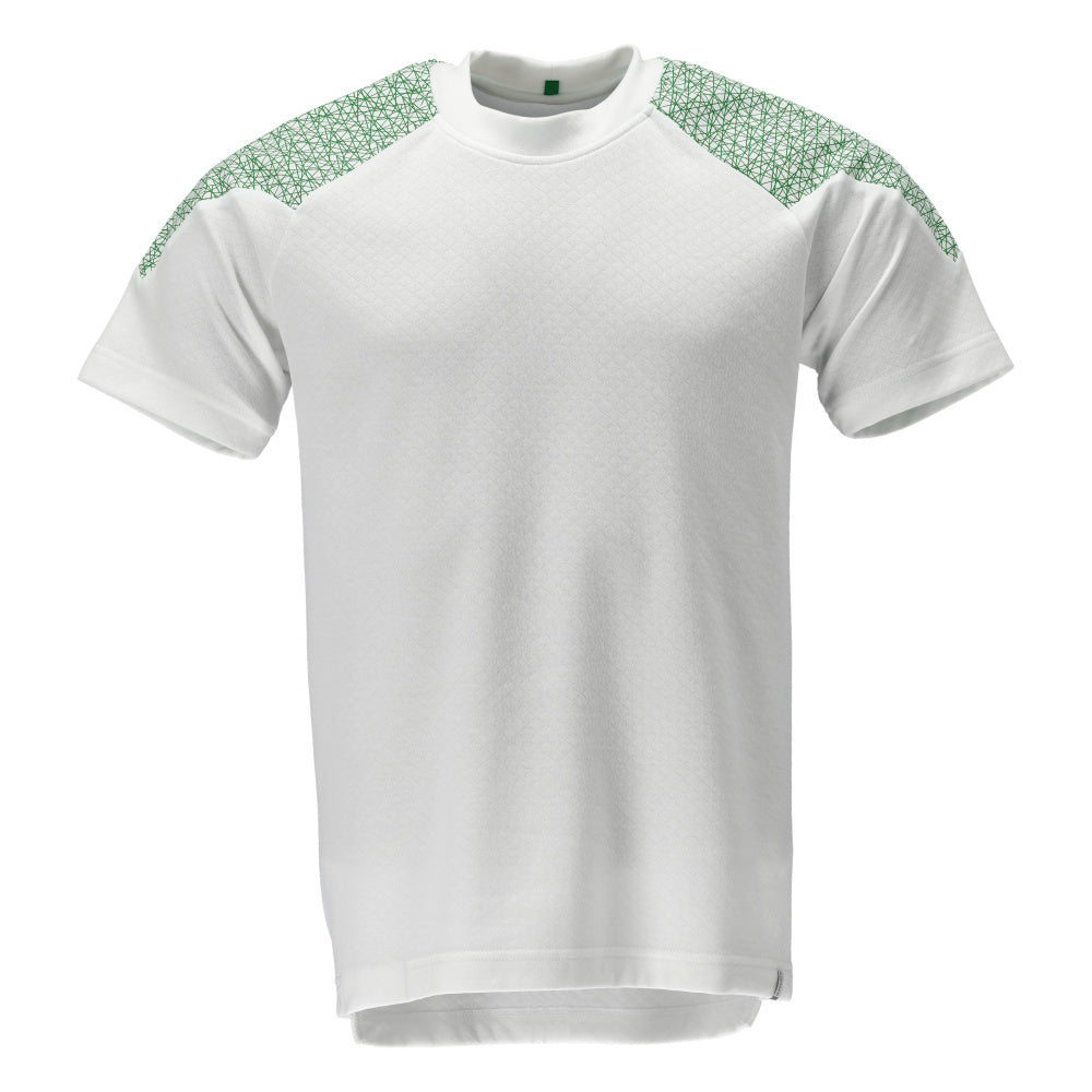 Mascot FOOD & CARE Short Sleeve T-shirt 20082 white/grass green