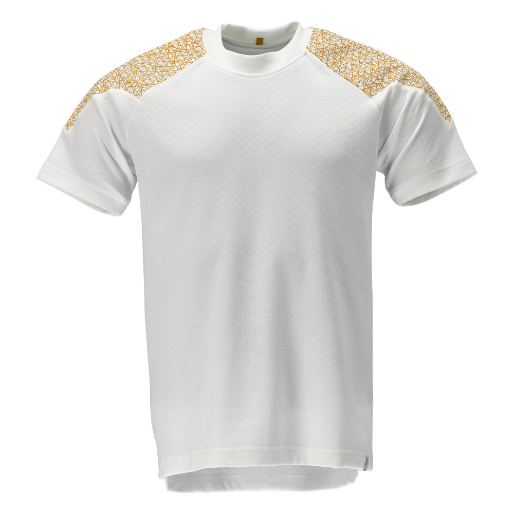Mascot FOOD & CARE Short Sleeve T-shirt 20082 white/curry gold