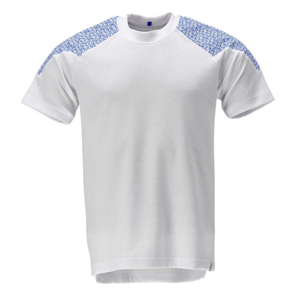 Mascot FOOD & CARE Short Sleeve T-shirt 20082 white/azure blue