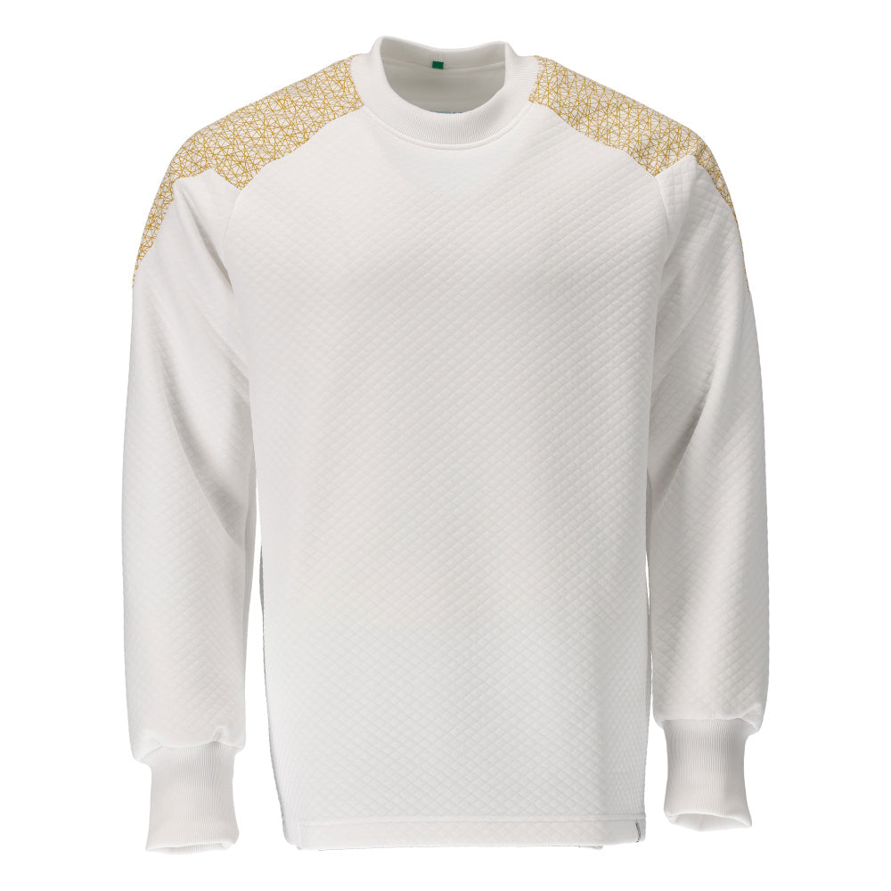 Mascot FOOD & CARE Sweatshirt 20084 white/curry gold