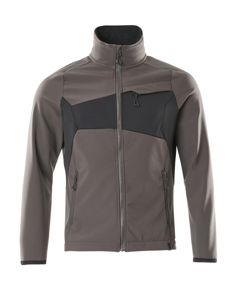 Mascot ACCELERATE Softshell Jacket 20102 dark anthracite/black