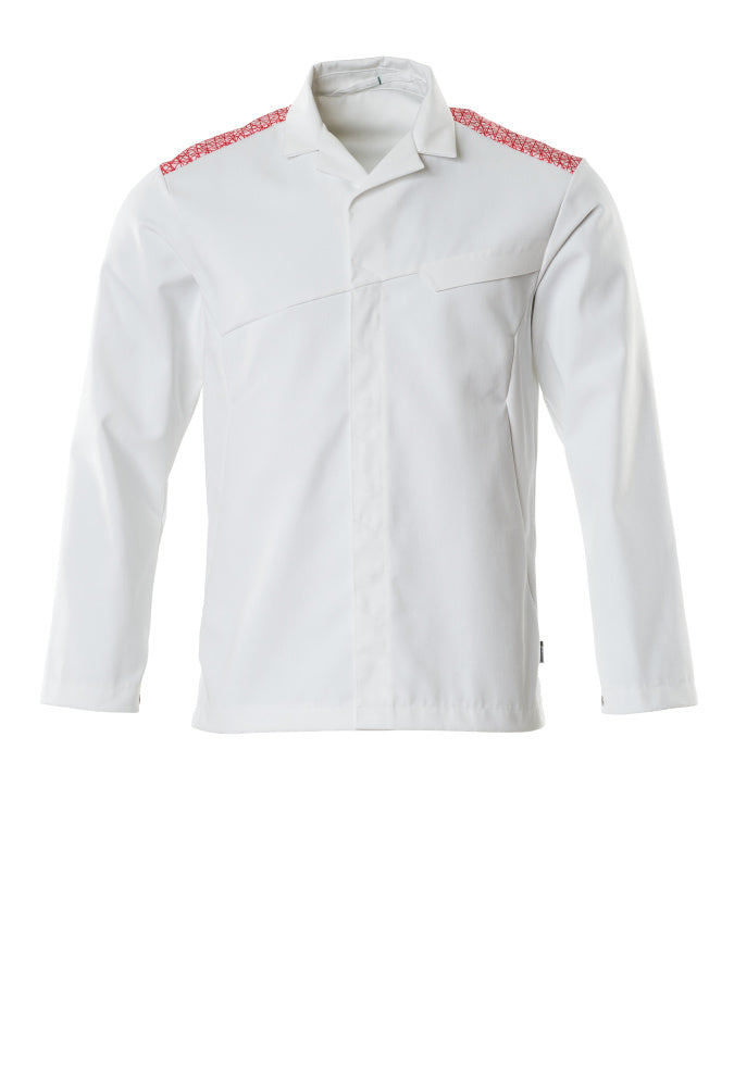 Mascot FOOD & CARE Jacket 20254 white/traffic red