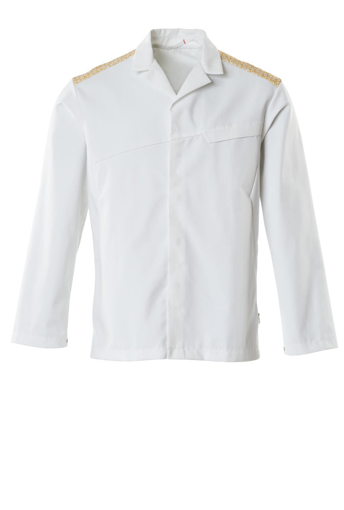 Mascot FOOD & CARE Jacket 20254 white/curry gold