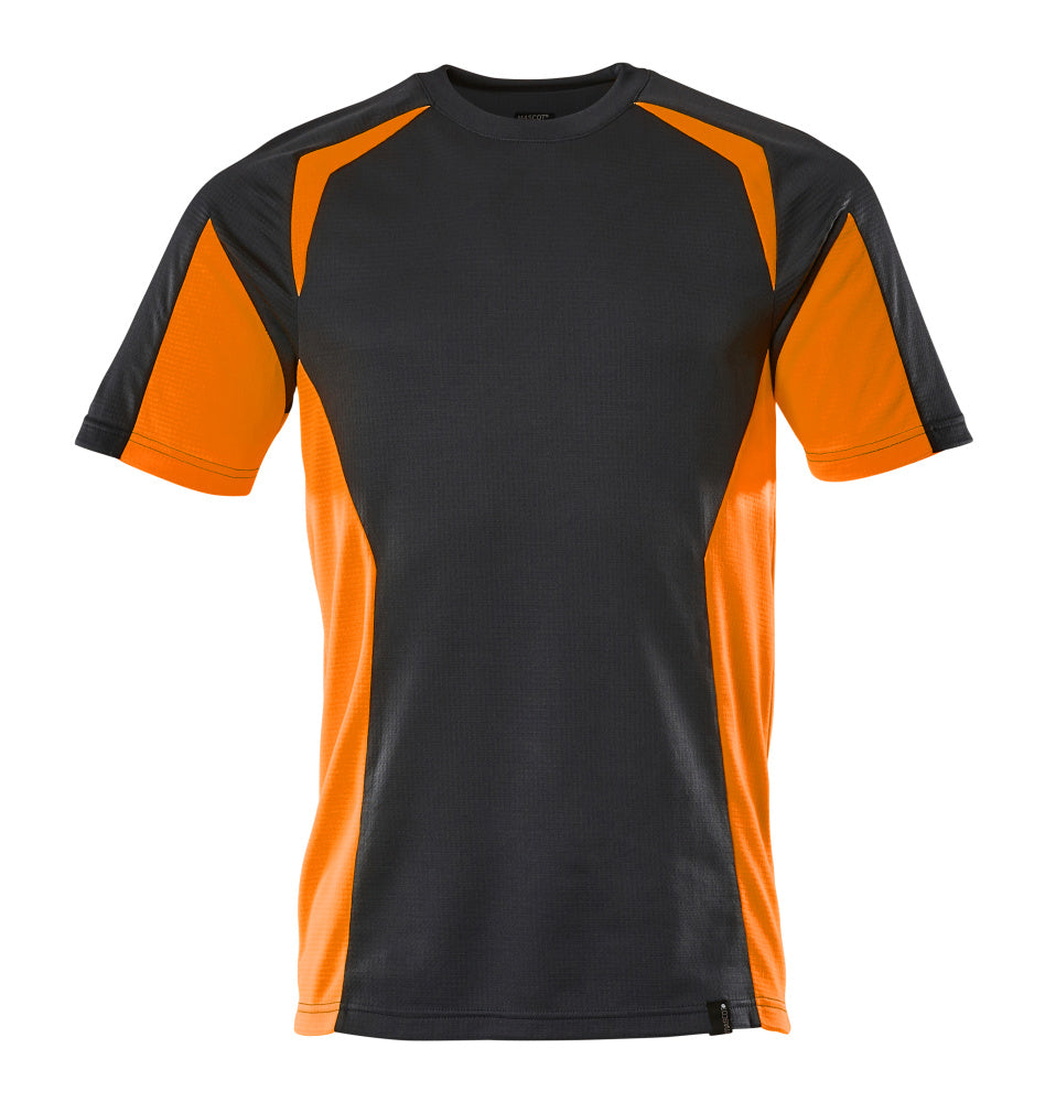Mascot ACCELERATE SAFE T-shirt 22082 dark navy/hi-vis orange